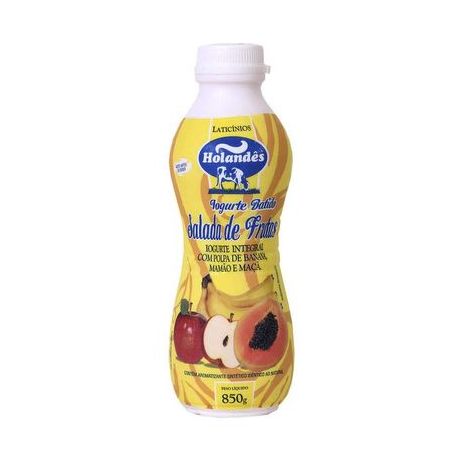 IOGURTE HOLANDES 850G SALADA DE FRUTAS