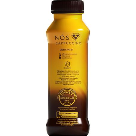 Bebida 3C Cappuccino Pronto Classic 260ml 360-2