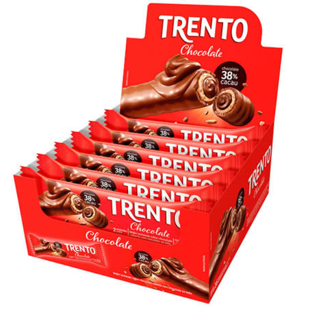 Chocolate barrinha trento pcc/16x29g ao leite