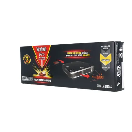 Inseticida Mortein Pro Rodox Isca Mata Baratas 6UN 360-4