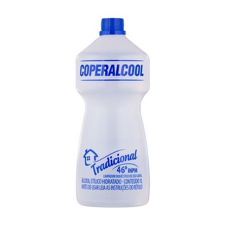 Álcool Coperálcool Tradicionaitro 1LT