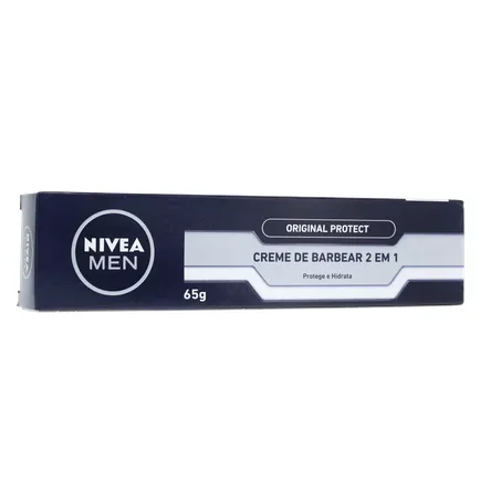 Creme barbear nivea org.protect 65g 360-34