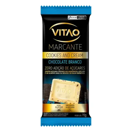CHOCOLATE COOKIES & CREAM ZERO 70G - VITAO