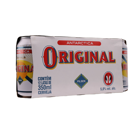 Cerveja antarctica original pilsen 350ml caixa com 12un 360-57