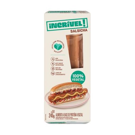 Salsicha incrível seara 240g