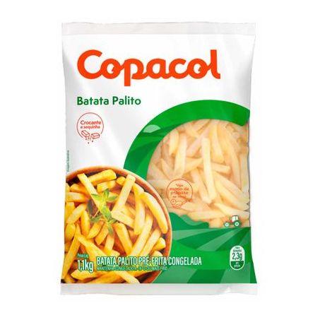 Batata Congelada Copacol 1,1kg Tradicional