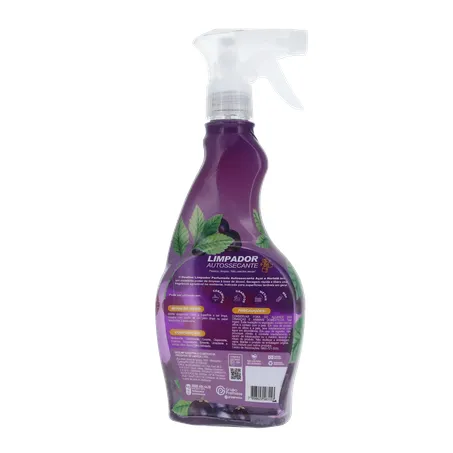 LIMPADOR PERFUMADO DEOLINE AUTOSSECANTE ACAI E HORTELA 500ML 360-19