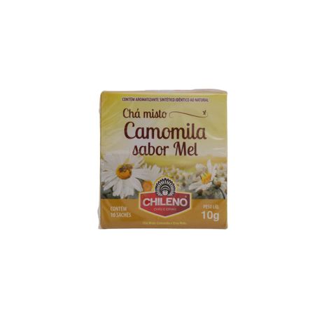 Chá Misto Chileno Camomila e Erva Mate Caixa com 10un - 10gr 360-2