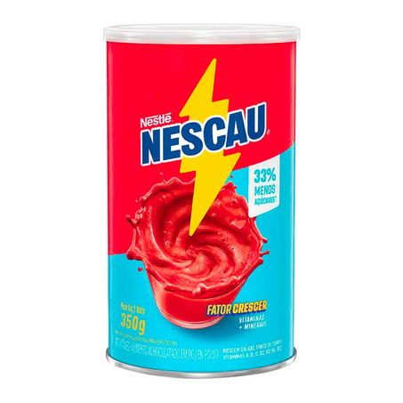 Achoc po nescau 350gr menos acucar