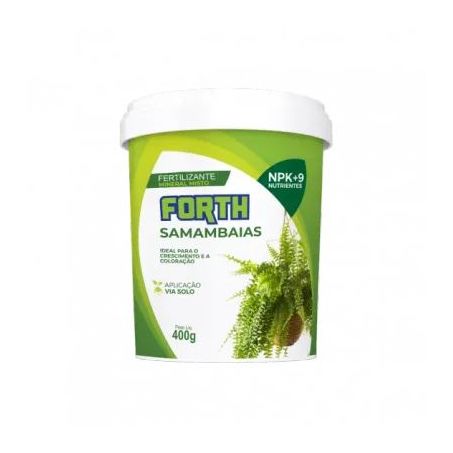 FERTILIZANTE FORTH SAMAMBAIAS 400G