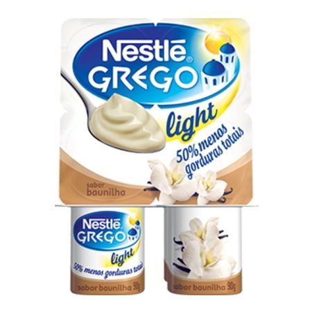 NESTLE IOGURTE GREGO LIGHT BAUNILHA 360 G         