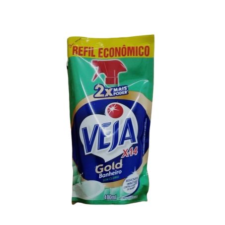 LIMP.VEJA BANHEIRO 400ML RF SEM CLORO