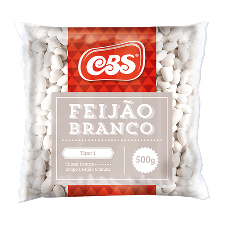 FEIJÃO CBS 500G BRANCO