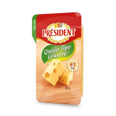 QJ TP GRUYERE FREC PRESIDENT 160G
