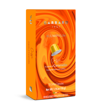 Café Cápsula Carraro 1927 Caramelo 55g
