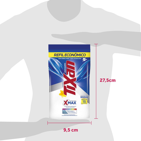 Sabão Líquido Tixan Ypê Primavera Refil 900ml 360-2