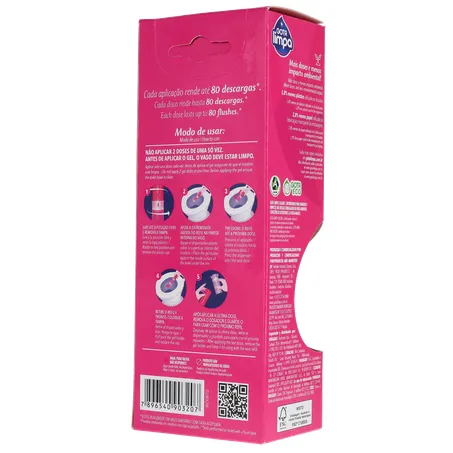 Gel adesivo gota limpa floral 41g 360-21