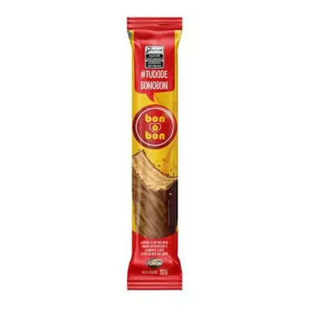Wafer bonobon amendoim/choc 30g