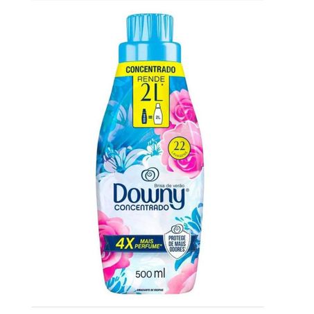 Amaciante de Roupas Downy Brisa de Verão Frasco 500ml