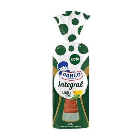 Pao panco azeite e ervas 380g