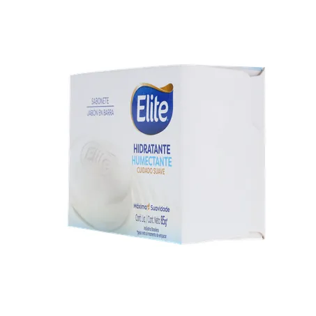 SABONETE EM BARRA ELITE HIDRATANTE CUIDADO SUAVE CAIXA 85G 360-6