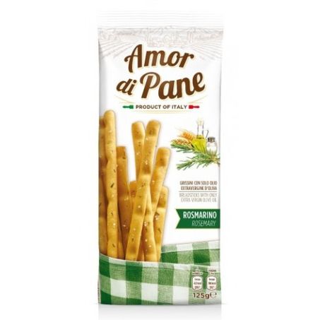 Grissini Amor Di Pane Rosmarino 125g