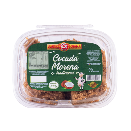 COCADA MORENA AMEIXA GOIANA 200G TRADIC