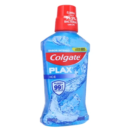 Enxaguante bucal colgate plax ice lv500pg350m 360-34