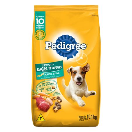 RAÇÃO PARA CÃES ADULTOS RAÇAS PEQUENAS PEDIGREE