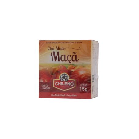 Chá Misto Chileno Maça Caixa com 10un - 15gr 360-2