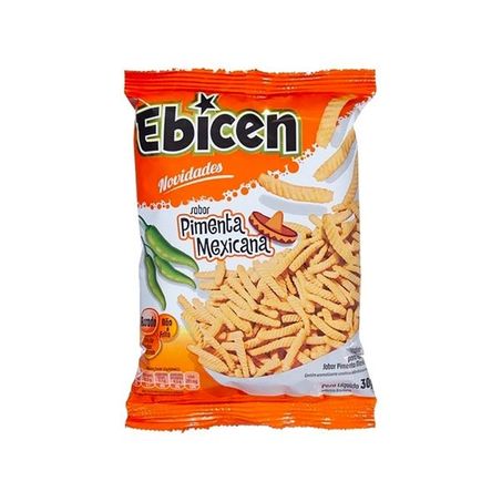 Salgadinho Ebicen Pimenta Mexicana 30g