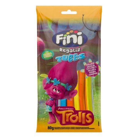 Balas de Gelatina Sortida Tubes Fini