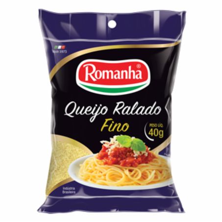 QUEIJO ROMANHA RALADO PARMESAO FINO 40G