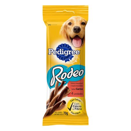 PETISCO PARA CÃES ADULTOS CARNE PEDIGREE RODEO