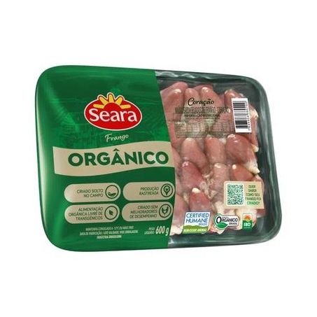 Coração Orgânico Seara 600G
