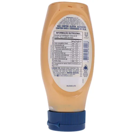 Maionese Apimentada Hellmann's NBA Chicago Bulls Frasco 335gr 360-17