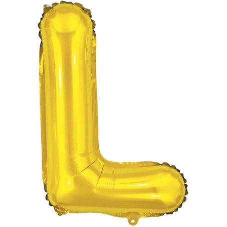 BALAO METALIZADO DOURADO L C/1