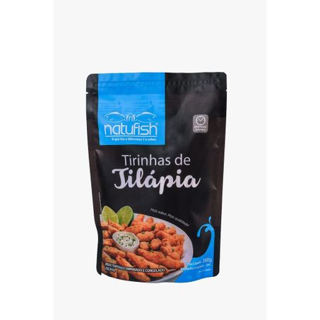 Tirinhas natufish tilapia 300gr