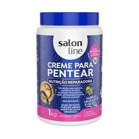 Creme para Pentear Salon Line Nutrição Reparadora 1kg