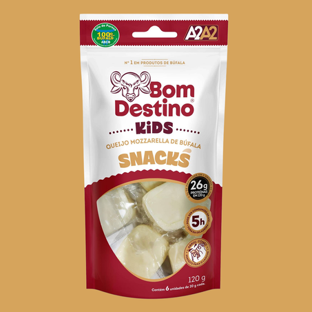 Queijo Mozzarela Búfala Snack 120g 360-2