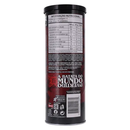 SALGADINHO BATATA PRINGLES NETFLIX STRANGER THINGS BACON 100G 360-12