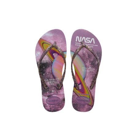 CHINELO HAVAIANAS SLIM NASA ROXO IRIS 33/34