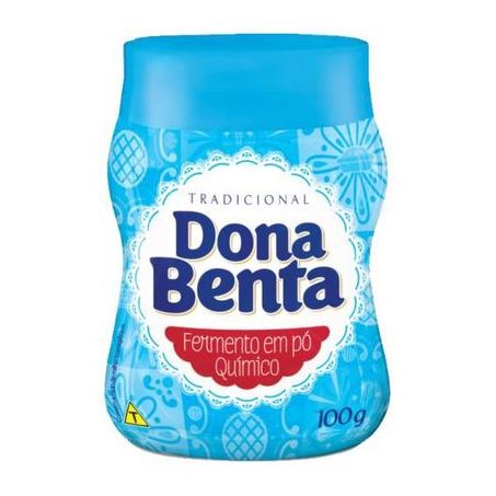 Fermento pó químico dona benta 100g