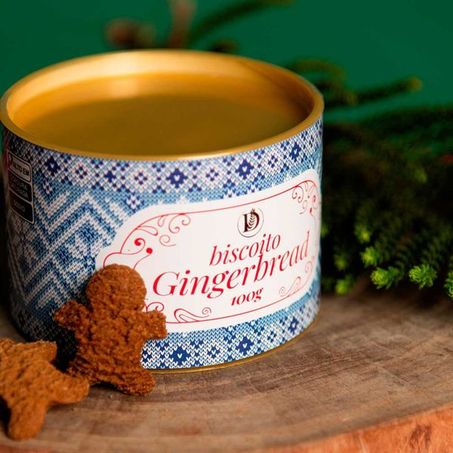 Biscoito gingerbread 100g azul