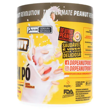 Pasta de Amendoim Dr Peanut Leite em Pó 600G 360-8