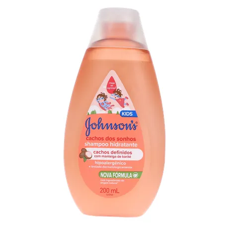 Shampoo Infantil Johnsons Kids Cachos Dos Sonhos 200ml 360-1