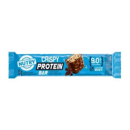 BARRA PROTEINA NUTRY 30G COOKIES