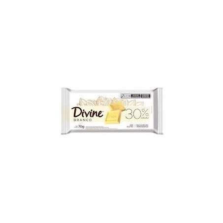 Chocolate divine + cremoso branco 70g