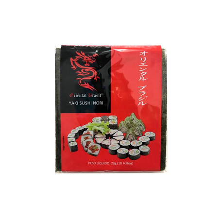 Alga Marinha Orient Brasil Nori 23G