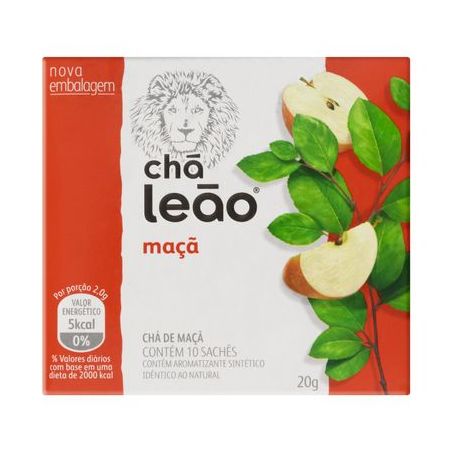 CHA LEAO MACA C/10 20G